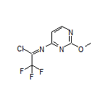 2,2,2-Trifluoro-N-(2-methoxy-4-pyrimidinyl)acetimidoyl Chloride