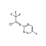 2,2,2-Trifluoro-N-(5-iodo-2-pyrimidinyl)acetimidoyl Chloride