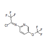 2,2,2-Trifluoro-N-[5-(trifluoromethoxy)-2-pyridyl]acetimidoyl Chloride