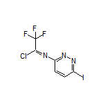 2,2,2-Trifluoro-N-(6-iodo-3-pyridazinyl)acetimidoyl Chloride