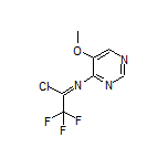 2,2,2-Trifluoro-N-(5-methoxy-4-pyrimidinyl)acetimidoyl Chloride