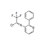 2,2,2-Trifluoro-N-(2-phenyl-3-pyridyl)acetimidoyl Chloride