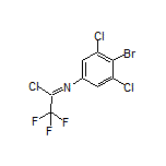 N-(4-Bromo-3,5-dichlorophenyl)-2,2,2-trifluoroacetimidoyl Chloride