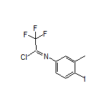 2,2,2-Trifluoro-N-(4-iodo-3-methylphenyl)acetimidoyl Chloride