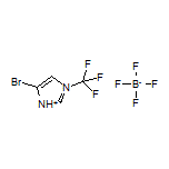 4-Bromo-1-(trifluoromethyl)-1H-imidazol-3-ium Tetrafluoroborate