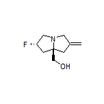 [(2S,7aR)-2-Fluoro-6-methylenehexahydro-1H-pyrrolizin-7a-yl]methanol