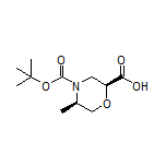 (2S,5R)-4-Boc-5-methylmorpholine-2-carboxylic Acid