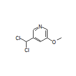 3-(Dichloromethyl)-5-methoxypyridine