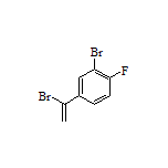 2-Bromo-4-(1-bromovinyl)-1-fluorobenzene