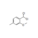 1-(Dichloromethyl)-2-methoxy-4-methylbenzene