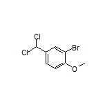 2-Bromo-4-(dichloromethyl)-1-methoxybenzene