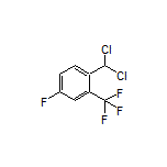 1-(Dichloromethyl)-4-fluoro-2-(trifluoromethyl)benzene