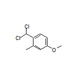 1-(Dichloromethyl)-4-methoxy-2-methylbenzene