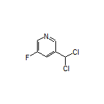 3-(Dichloromethyl)-5-fluoropyridine