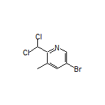 5-Bromo-2-(dichloromethyl)-3-methylpyridine