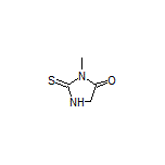 3-Methyl-2-thioxoimidazolidin-4-one