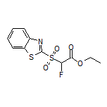 Ethyl 2-(Benzo[d]thiazol-2-ylsulfonyl)-2-fluoroacetate