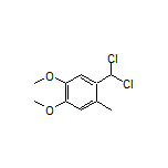 1-(Dichloromethyl)-4,5-dimethoxy-2-methylbenzene