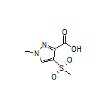 1-Methyl-4-(methylsulfonyl)-1H-pyrazole-3-carboxylic Acid