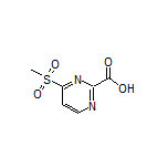 4-(Methylsulfonyl)pyrimidine-2-carboxylic Acid