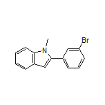 2-(3-Bromophenyl)-1-methylindole