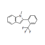 1-Methyl-2-[2-(trifluoromethyl)phenyl]indole