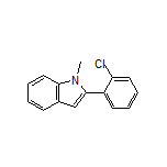 2-(2-Chlorophenyl)-1-methylindole