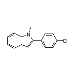 2-(4-Chlorophenyl)-1-methylindole