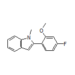 2-(4-Fluoro-2-methoxyphenyl)-1-methylindole