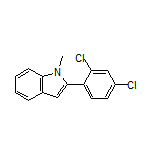 2-(2,4-Dichlorophenyl)-1-methylindole