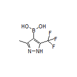 3-Methyl-5-(trifluoromethyl)-1H-pyrazole-4-boronic Acid