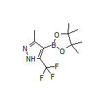 3-Methyl-5-(trifluoromethyl)-1H-pyrazole-4-boronic Acid Pinacol Ester