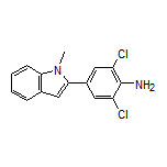 2,6-Dichloro-4-(1-methyl-2-indolyl)aniline