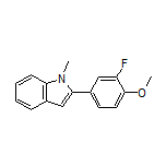 2-(3-Fluoro-4-methoxyphenyl)-1-methylindole