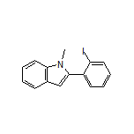 2-(2-Iodophenyl)-1-methylindole