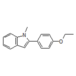 2-(4-Ethoxyphenyl)-1-methylindole