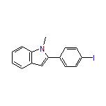 2-(4-Iodophenyl)-1-methylindole