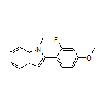 2-(2-Fluoro-4-methoxyphenyl)-1-methylindole