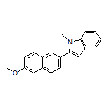 2-(6-Methoxy-2-naphthyl)-1-methylindole