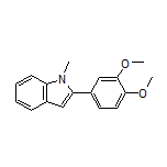 2-(3,4-Dimethoxyphenyl)-1-methylindole