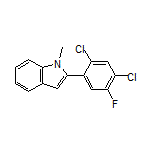 2-(2,4-Dichloro-5-fluorophenyl)-1-methylindole