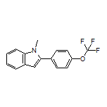 1-Methyl-2-[4-(trifluoromethoxy)phenyl]indole