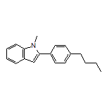 2-(4-Butylphenyl)-1-methylindole