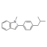 2-(4-Isobutylphenyl)-1-methylindole