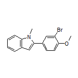 2-(3-Bromo-4-methoxyphenyl)-1-methylindole