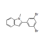 2-(3,5-Dibromophenyl)-1-methylindole