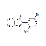 4-Bromo-2-(1-methyl-2-indolyl)aniline