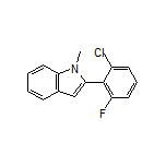 2-(2-Chloro-6-fluorophenyl)-1-methylindole