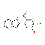 2-(4-Bromo-2,5-dimethoxyphenyl)-1-methylindole