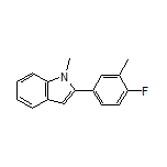 2-(4-Fluoro-3-methylphenyl)-1-methylindole